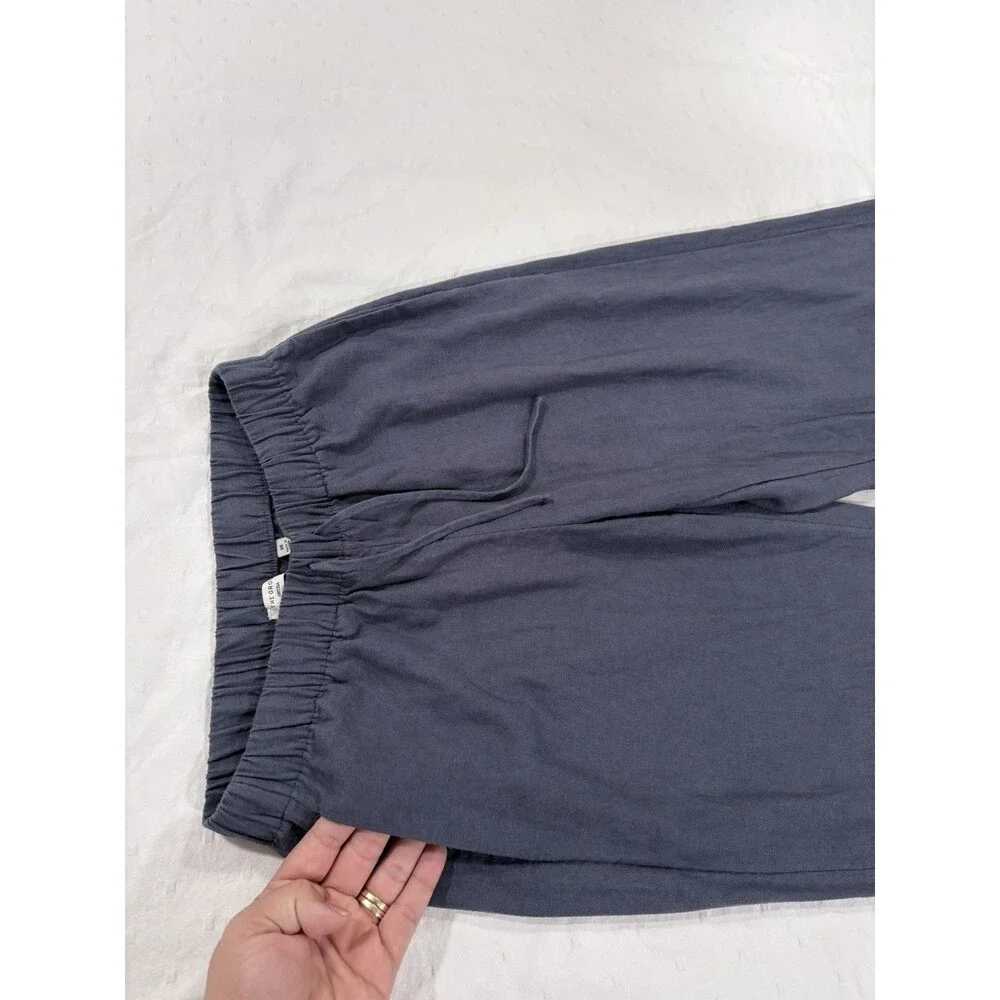 Aritzia The Group by Babaton Sontag Linen Pant Admiral Blue XS Women